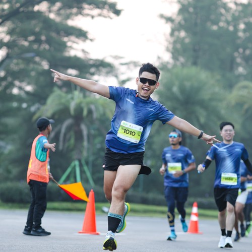 Race photo from BOGORUN 2026