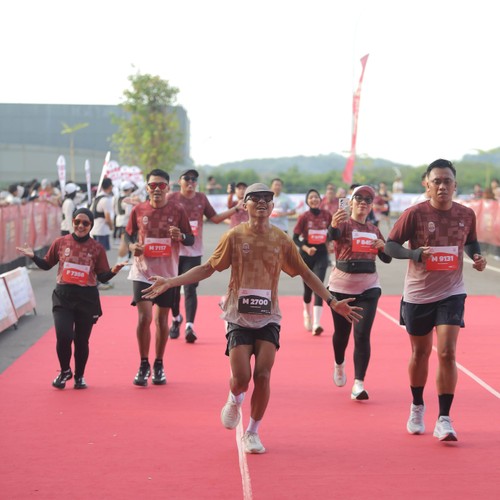 Race photo from KEDIRI HALF MARATHON 2026