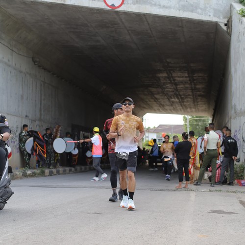Race photo from KEDIRI HALF MARATHON 2026