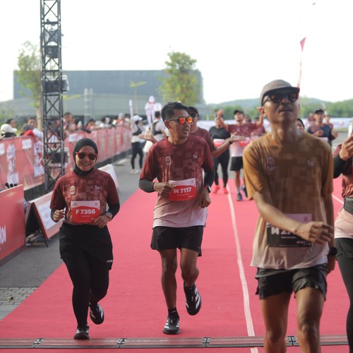 Race photo from KEDIRI HALF MARATHON 2026