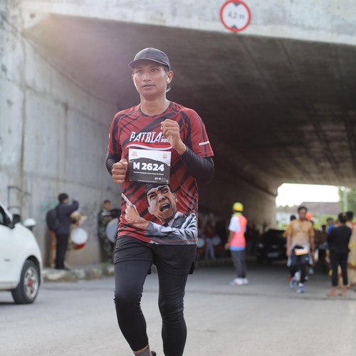 Race photo from KEDIRI HALF MARATHON 2026