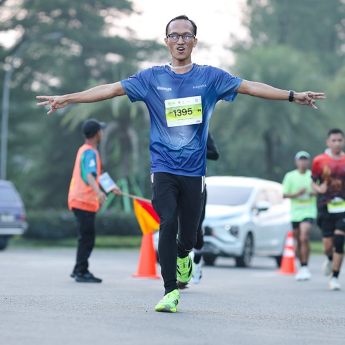 Race photo from BOGORUN 2026