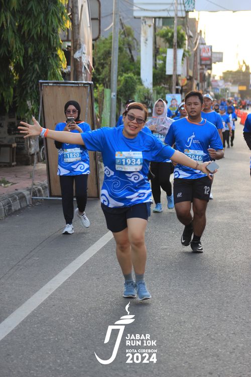 Race photo from Jabar Run 10K 2024