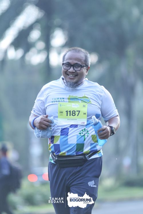 Race photo from Taman Budaya x BOGORUN 2025