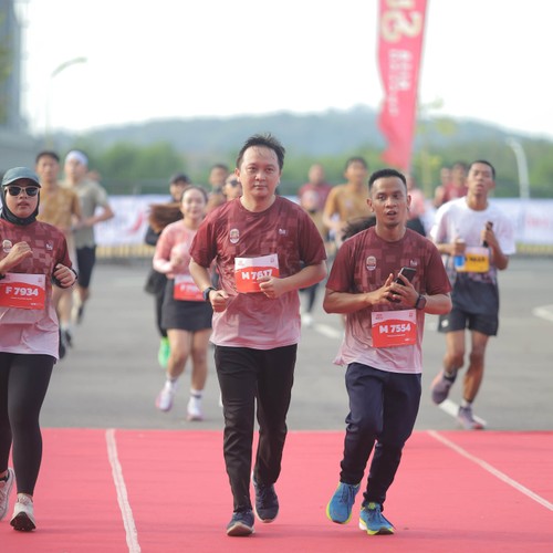 Race photo from KEDIRI HALF MARATHON 2026