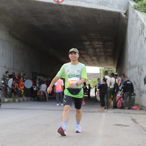 Race photo from KEDIRI HALF MARATHON 2026