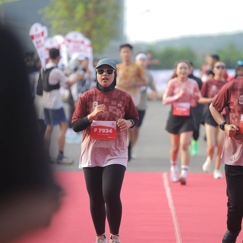 Race photo from KEDIRI HALF MARATHON 2026