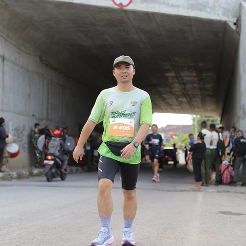 Race photo from KEDIRI HALF MARATHON 2026