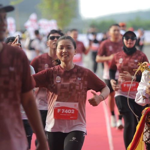 Race photo from KEDIRI HALF MARATHON 2026