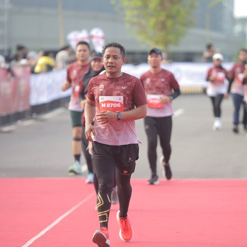 Race photo from KEDIRI HALF MARATHON 2026