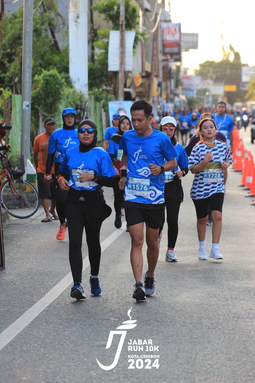 Race photo from Jabar Run 10K 2024