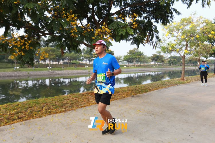 Race photo from ISOPlus Run 2024 Jakarta