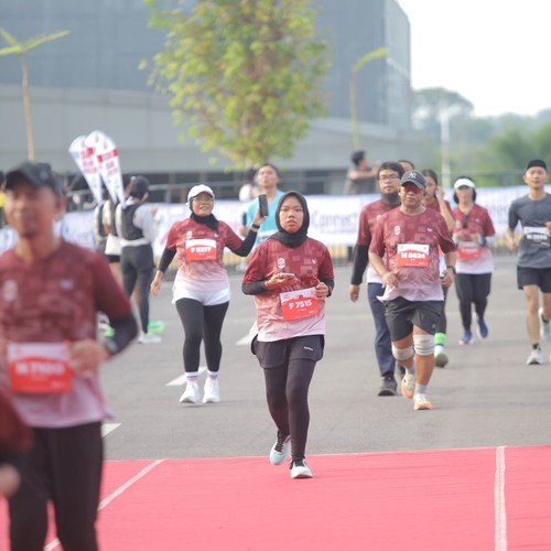 Race photo from KEDIRI HALF MARATHON 2026
