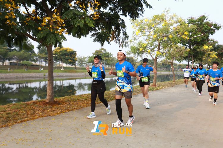 Race photo from ISOPlus Run 2024 Jakarta