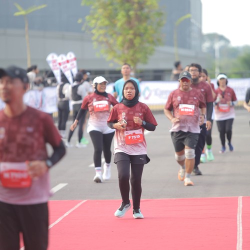 Race photo from KEDIRI HALF MARATHON 2026
