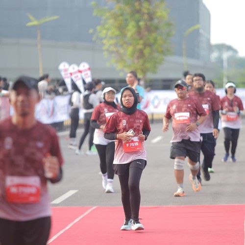 Race photo from KEDIRI HALF MARATHON 2026