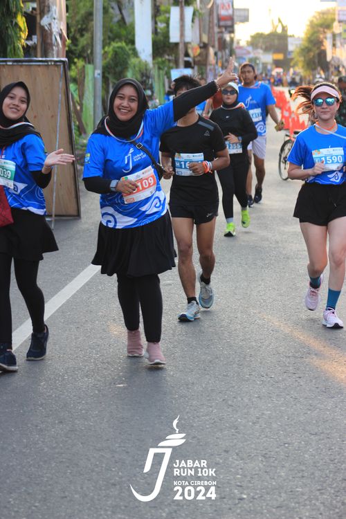 Race photo from Jabar Run 10K 2024