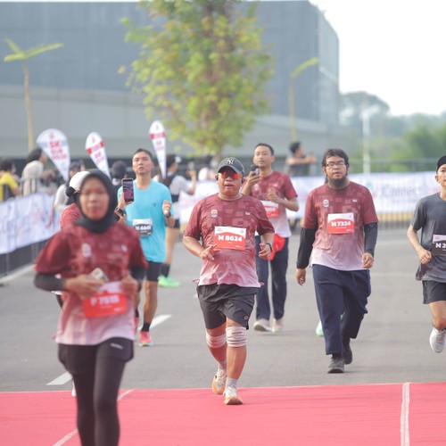 Race photo from KEDIRI HALF MARATHON 2026