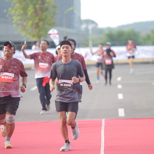 Race photo from KEDIRI HALF MARATHON 2026