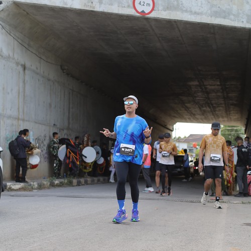 Race photo from KEDIRI HALF MARATHON 2026