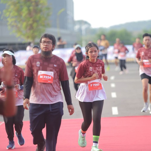 Race photo from KEDIRI HALF MARATHON 2026