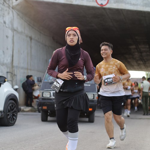 Race photo from KEDIRI HALF MARATHON 2026