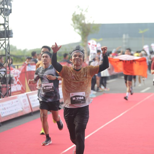 Race photo from KEDIRI HALF MARATHON 2026