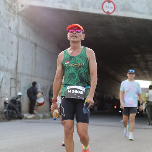 Race photo from KEDIRI HALF MARATHON 2026