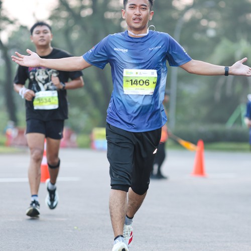 Race photo from BOGORUN 2026