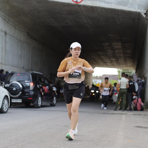 Race photo from KEDIRI HALF MARATHON 2026