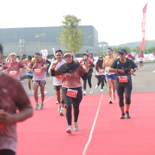 Race photo from KEDIRI HALF MARATHON 2026
