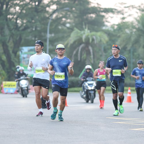 Race photo from BOGORUN 2026