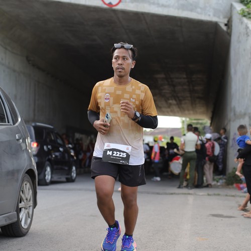Race photo from KEDIRI HALF MARATHON 2026