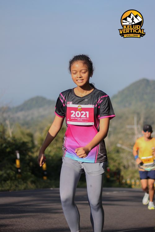 Race photo from Kelud Vertical Challenge 2024