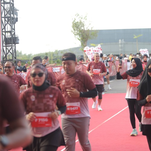 Race photo from KEDIRI HALF MARATHON 2026