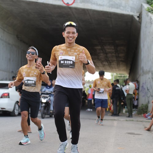 Race photo from KEDIRI HALF MARATHON 2026