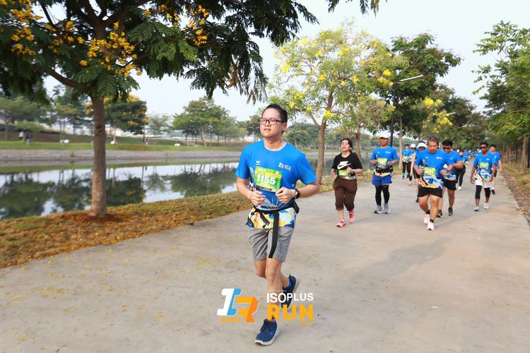Race photo from ISOPlus Run 2024 Jakarta