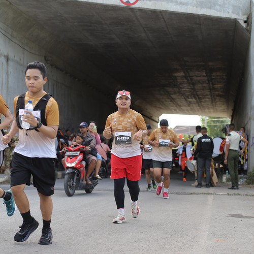 Race photo from KEDIRI HALF MARATHON 2026