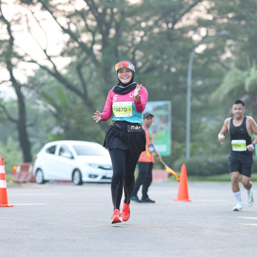 Race photo from BOGORUN 2026