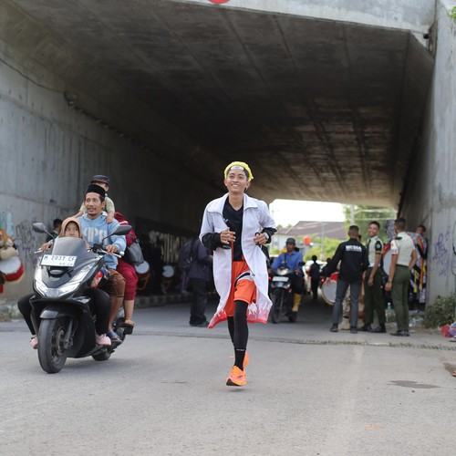 Race photo from KEDIRI HALF MARATHON 2026