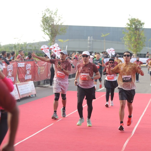 Race photo from KEDIRI HALF MARATHON 2026