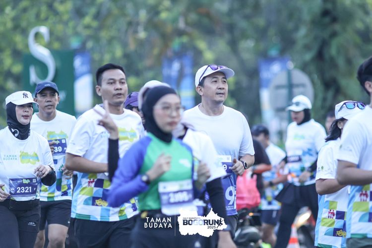 Race photo from Taman Budaya x BOGORUN 2025