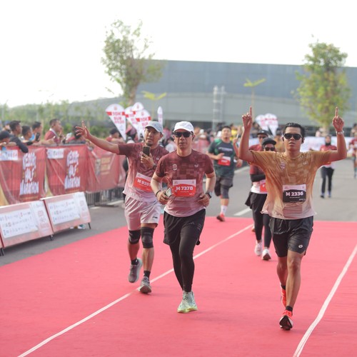 Race photo from KEDIRI HALF MARATHON 2026