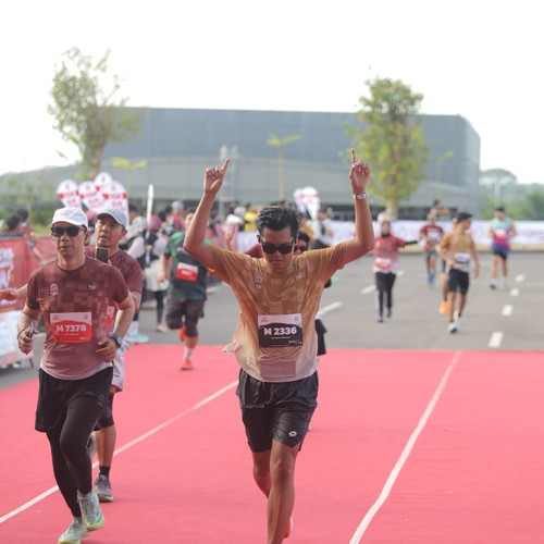 Race photo from KEDIRI HALF MARATHON 2026