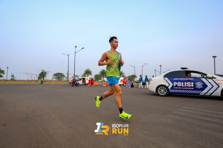 Race photo from ISOPlus Run 2024 Jakarta