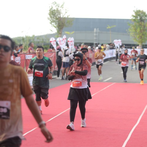 Race photo from KEDIRI HALF MARATHON 2026