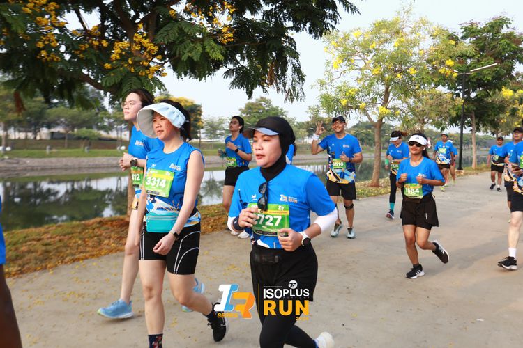 Race photo from ISOPlus Run 2024 Jakarta
