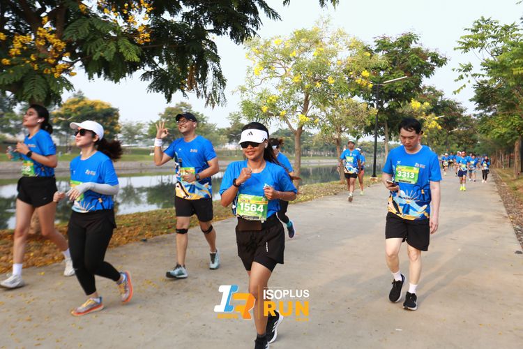 Race photo from ISOPlus Run 2024 Jakarta