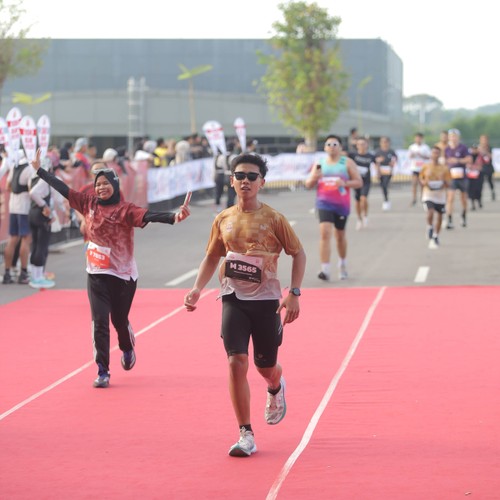 Race photo from KEDIRI HALF MARATHON 2026
