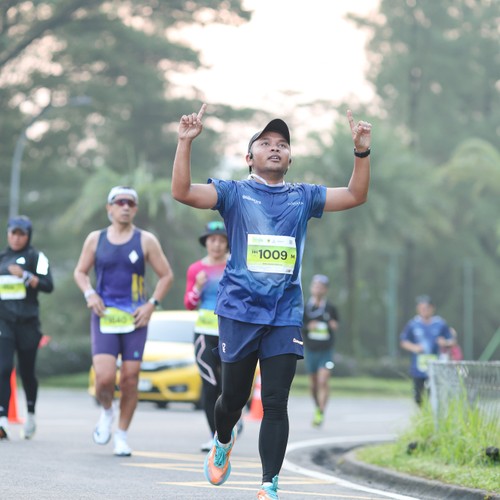 Race photo from BOGORUN 2026